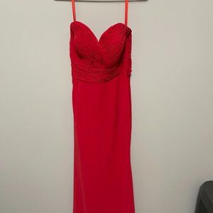 Mari Lee Size 8 red evening gown